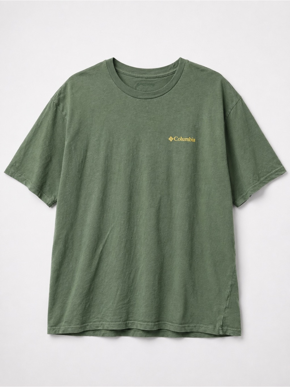 Columbia XXL Men's Olive Green Short-Sleeve Green Eagle Outdoor Tee